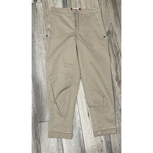 Marithe Francois Girbaud Tan Jeans Vintage Designer Womens 44 (28-30) Wide Leg